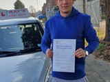 Sergiu - I passed my test with Ray in Chelmsford with no faults! I cannot thank Ray enough!