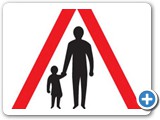 Sign-05: Pedestrians in Road